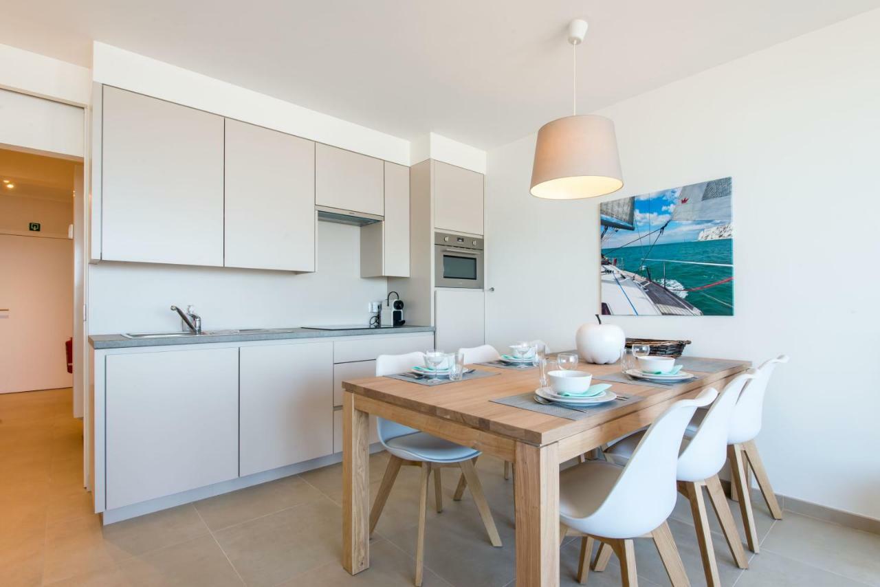 Cosy Studio With Sea View In Ostend Luaran gambar